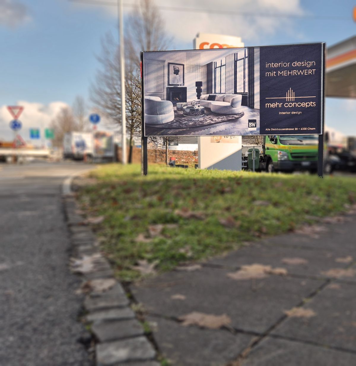 Sichtbarkeit mit Plakatwerbung